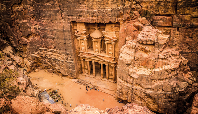 Ancient ruins in Jordan